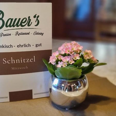 Bauer'S Pension-Restaurant-Catering Grosshabersdorf Exteriér fotografie