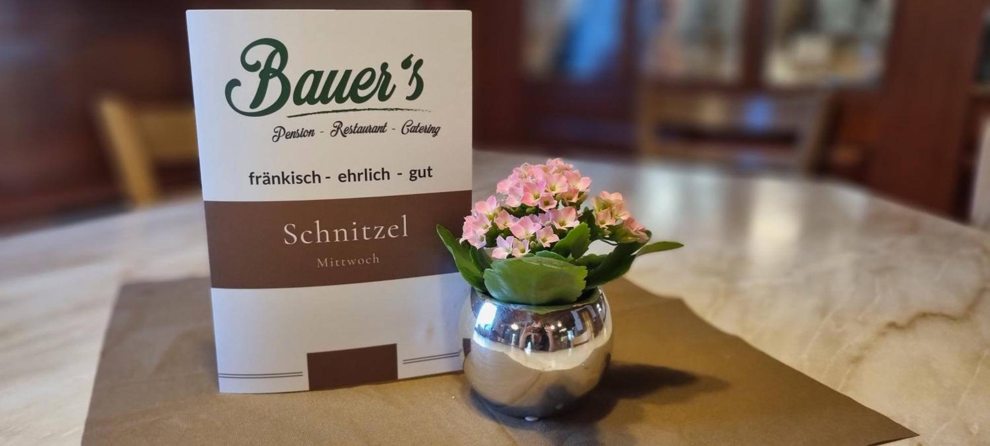 Bauer'S Pension-Restaurant-Catering Grosshabersdorf Exteriér fotografie